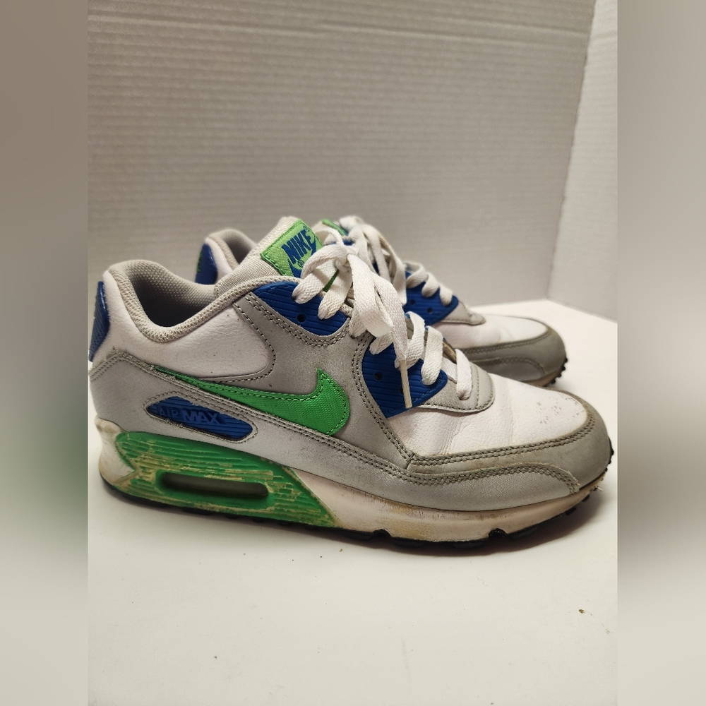 Nike Air Max 90 LTR Green 6.5Y Sneakers